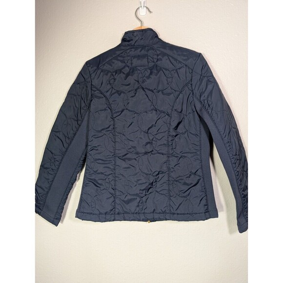 A New Day Womens Dark Blue Quilted Puffer Jacket - Medium - Picture 3 of 7